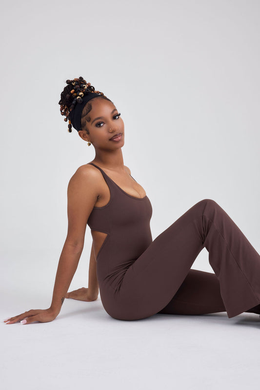 Mocha Vixen Jumpsuit