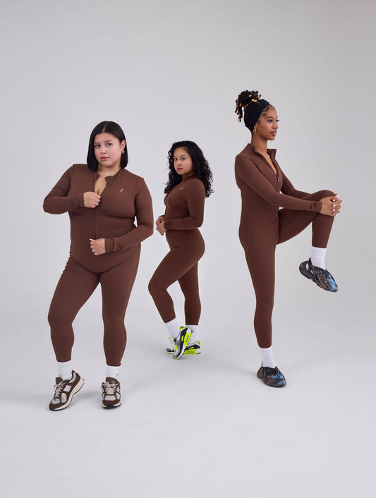 Mocha Motion Jumpsuit