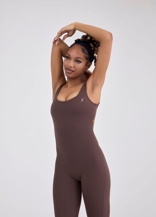 Mocha Vixen Jumpsuit