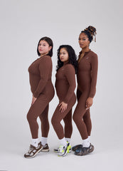 Mocha Motion Jumpsuit
